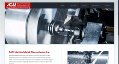 Desktop Screenshot of agmmachinefabriek.nl